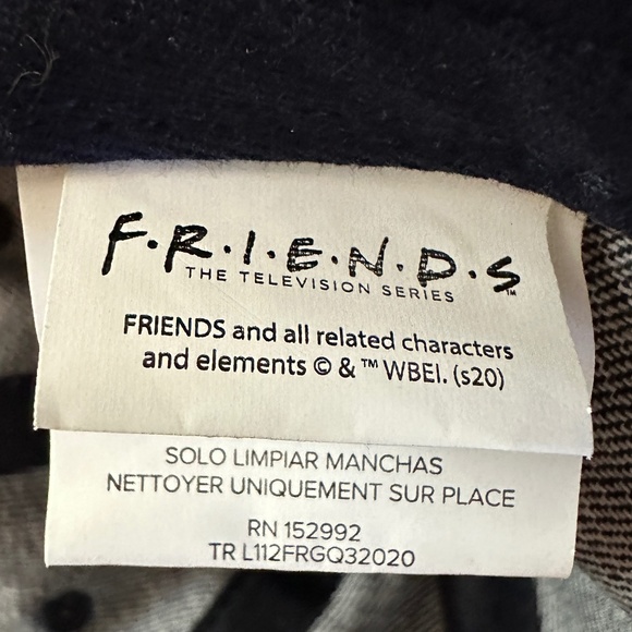 Vintage FRIENDS TV Show 1994 Denim Hat Cap NWT - Picture 8 of 11